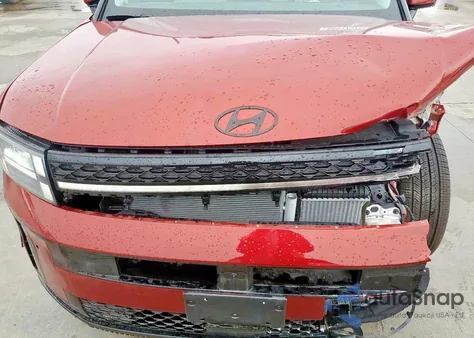 2025 Hyundai Santa Fe Calligraphy from USA, damaged, VIN 5NMP54GL9SH128148